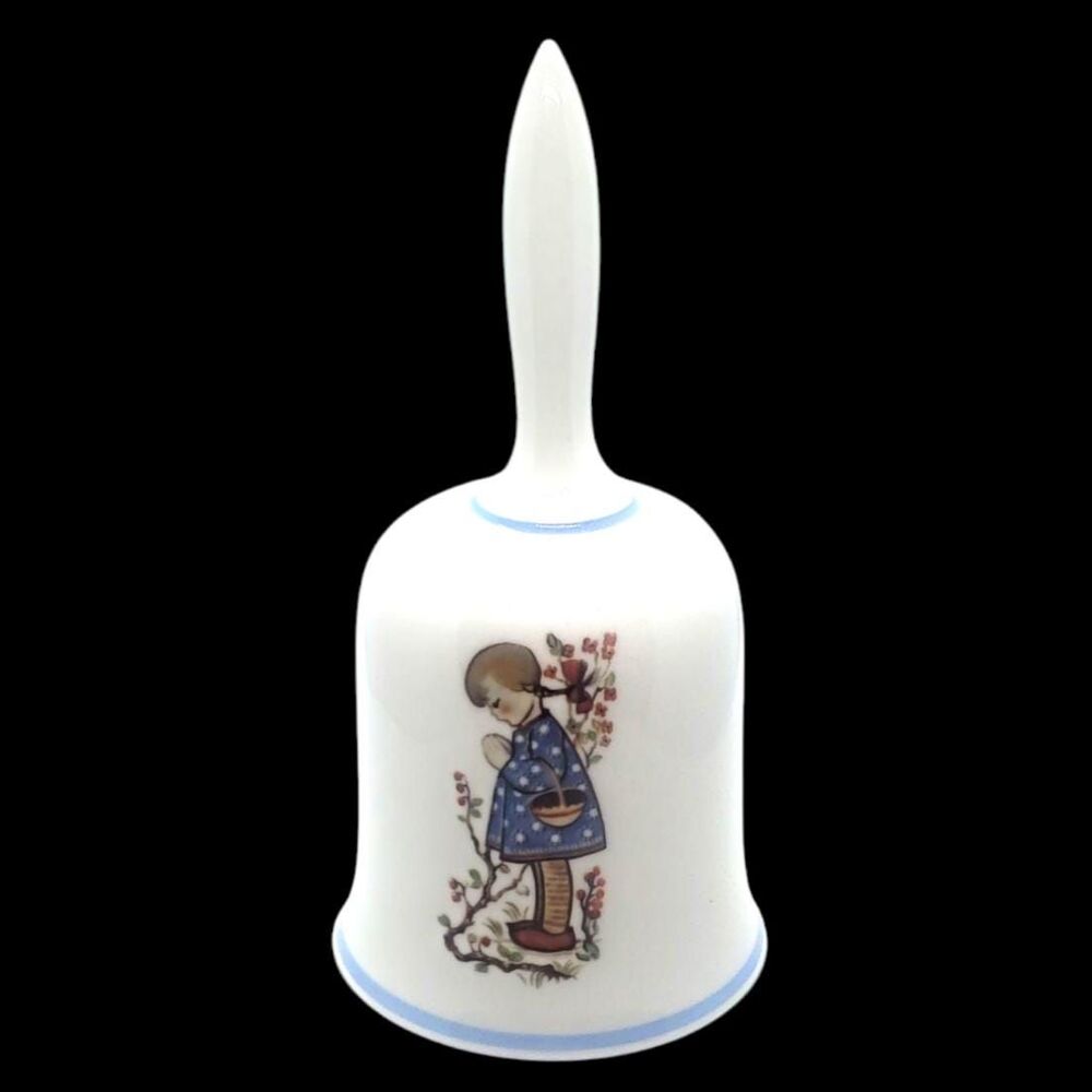 Sister Berta Hummel Mothers Day 1976 Porcelain Bell Schmid Bros 6" Child Praying